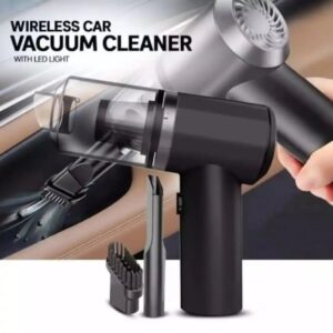 3 in 1 Portable Vacuum Cleaner Duster Blower Air Pump Wireless Handheld Clean Microscopic dust Like Car, Home,Computer, Laptop, Flower, Mirror Vehicle Interior Cleaner