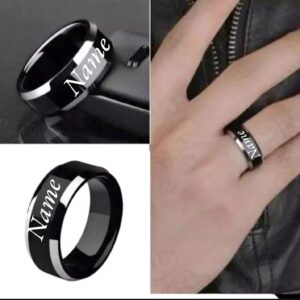 Customized Name Ring Challa | High Quality Single Ring