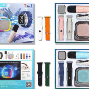 ZT40 2025 new smartwatch case comes with two replacement straps, one speaker, and one microphone