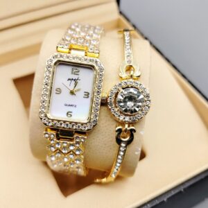 MH Girls Jewellery Watch & Bracelet
